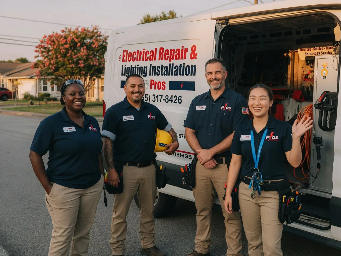 Licensed Electrician company in Melvin, TX